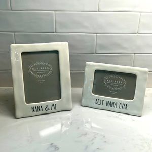 Rae Dunn “Nana” Picture Frame Set